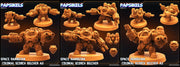 Omegas Space Rambutan Expedition Miniatures (Full Set) | Sci-Fi Miniature | Papsikels TabletopXtra
