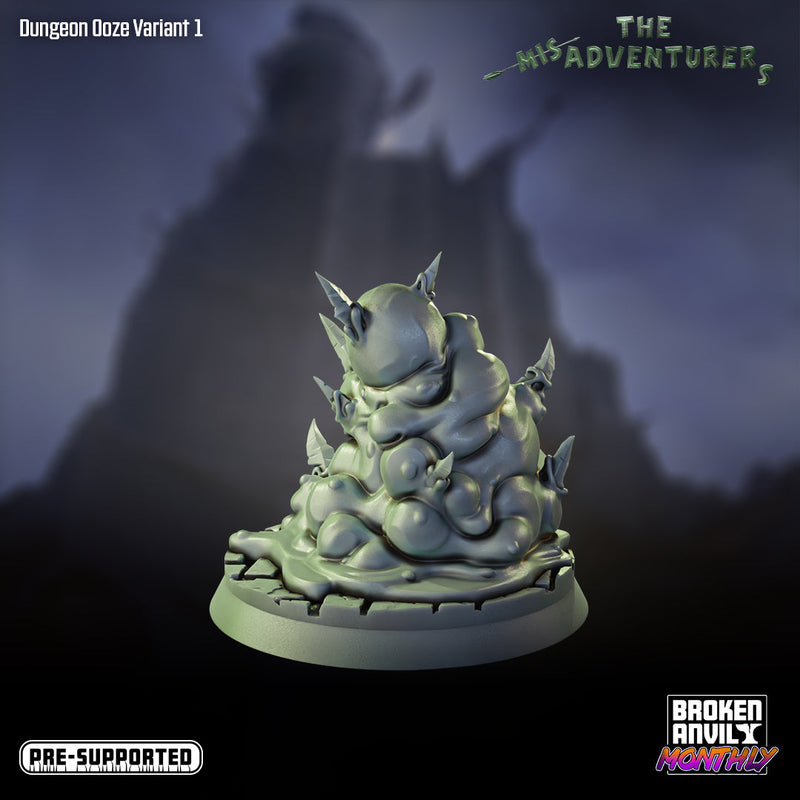Ooze Miniatures | Mis-Adventurers | Tabletop RPG Miniature TabletopXtra