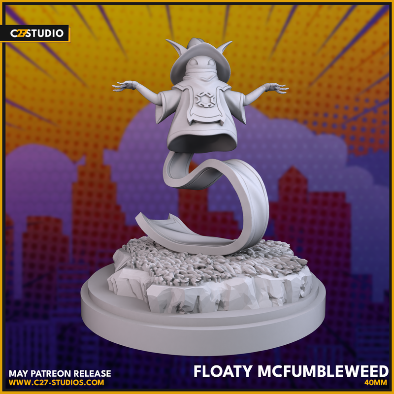 Floaty McFumbleweed | Heroes | Sci-Fi Miniature | C27 Studio