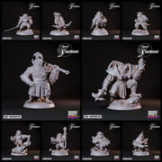 Owlfolk Adventurers Miniatures | Legend of Daemoor | Tabletop RPG Miniature TabletopXtra