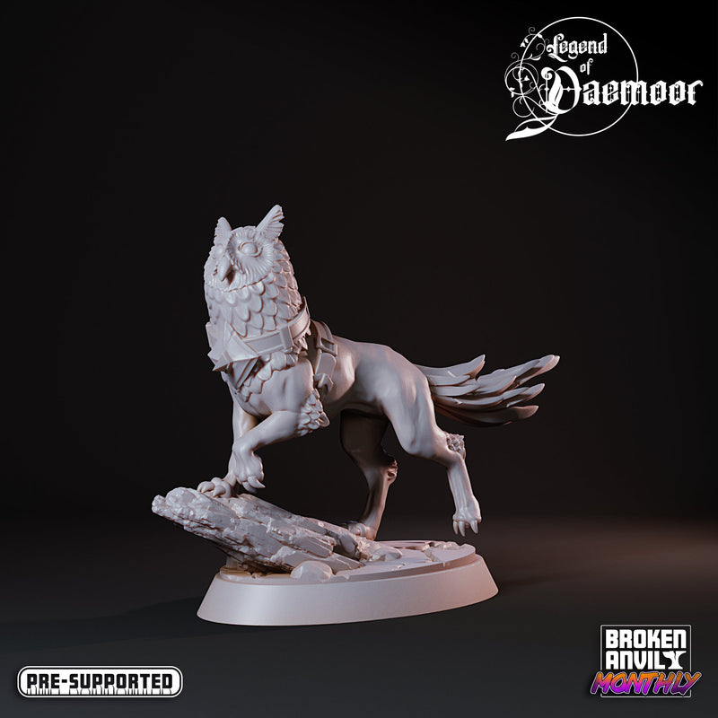 Owlfolk Howlers Miniatures | Legend of Daemoor | Tabletop RPG Miniature TabletopXtra