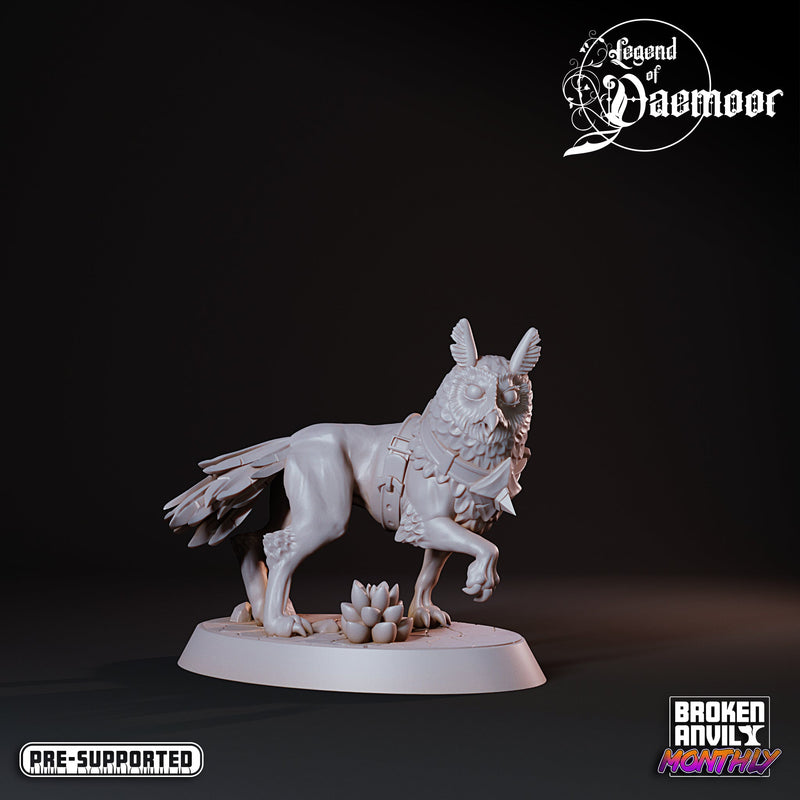 Owlfolk Howlers Miniatures | Legend of Daemoor | Tabletop RPG Miniature TabletopXtra