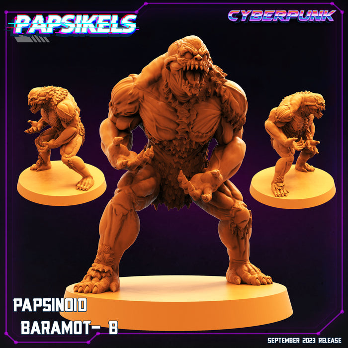 Papsinoid Beramot B | Cyberpunk | Sci-Fi Miniature | Papsikels