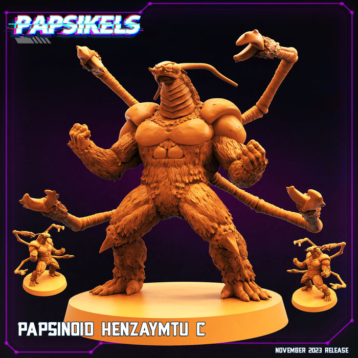 Papsinoid Henzaymtu C | Cyberpunk | Sci-Fi Miniature | Papsikels