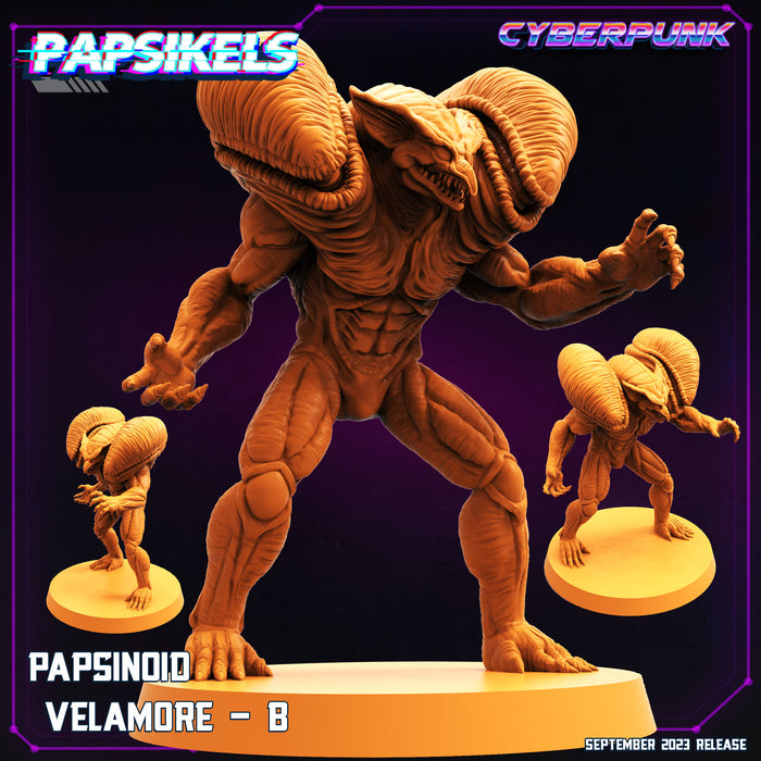 Papsinoid Velamore B | Cyberpunk | Sci-Fi Miniature | Papsikels