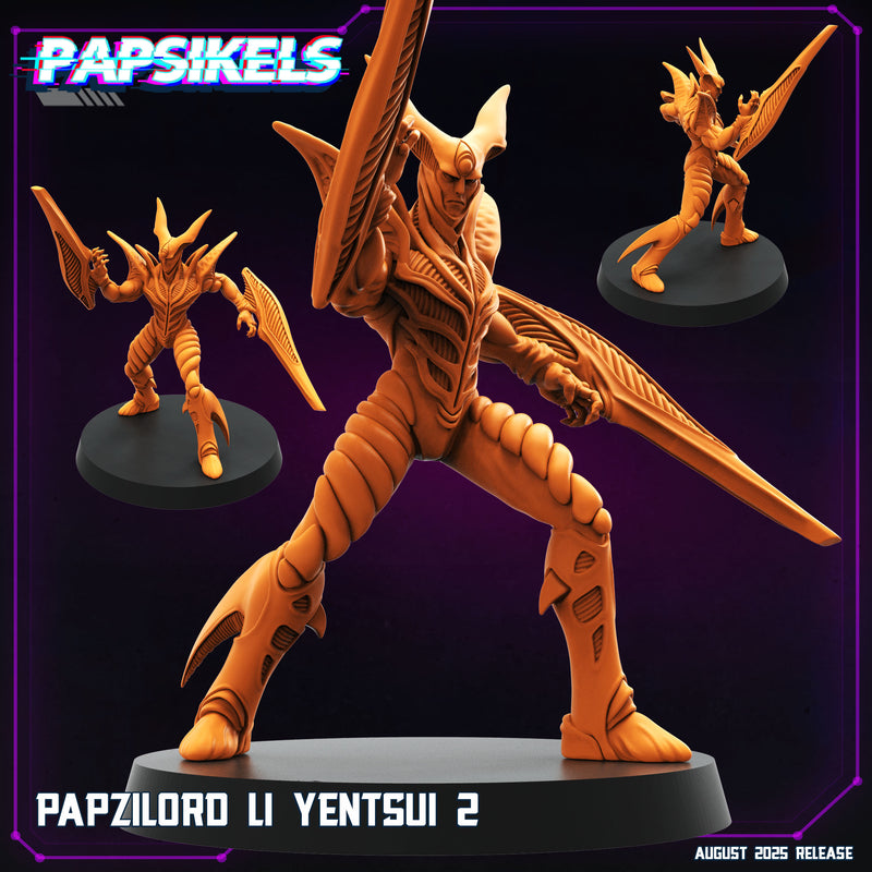 Papsilord Li Yentsui Miniatures | Cyberpunk | Papsikels