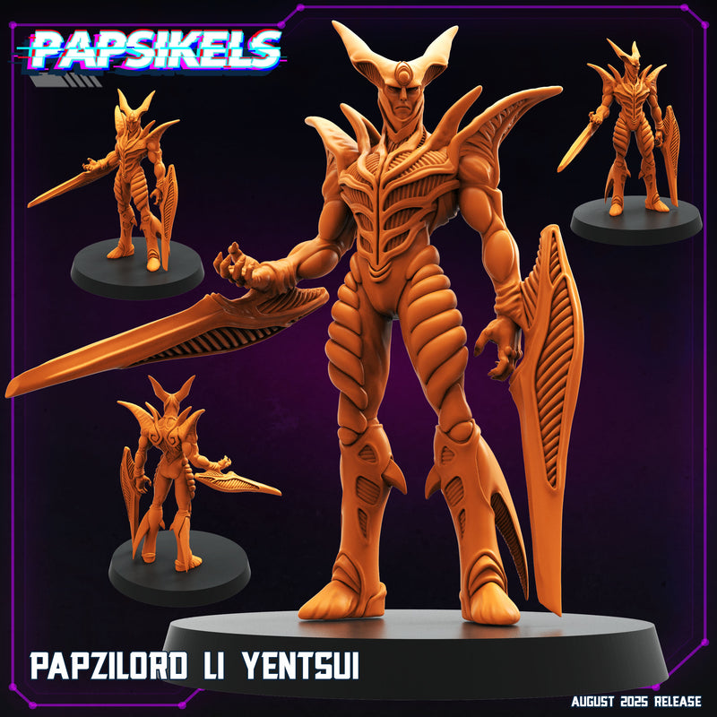 Papsilord Li Yentsui Miniatures | Cyberpunk | Papsikels