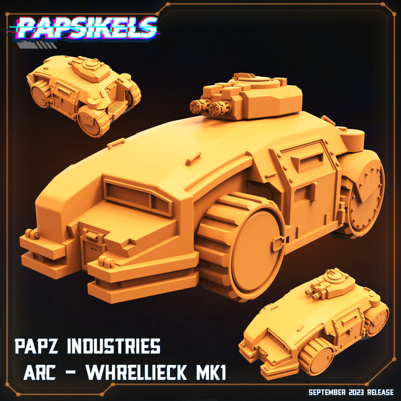 ARC Whrellieck Mk1 | Aliens Vs Humans VI | Sci-Fi Miniature | Papsikels