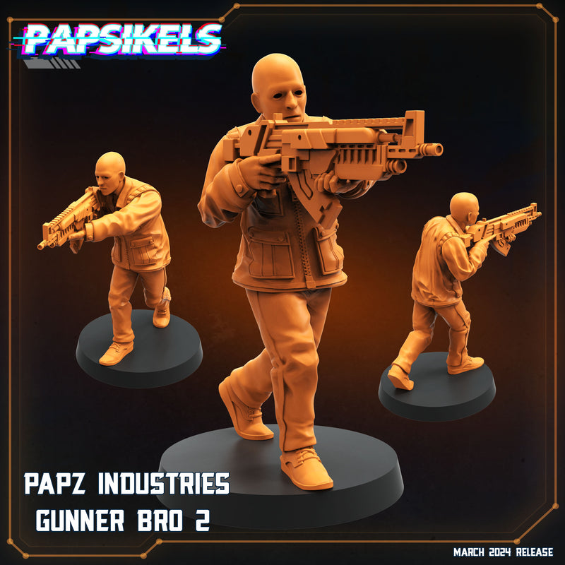 Gunner Bro Miniatures | Aliens Vs Humans XV That Thing | Papsikels