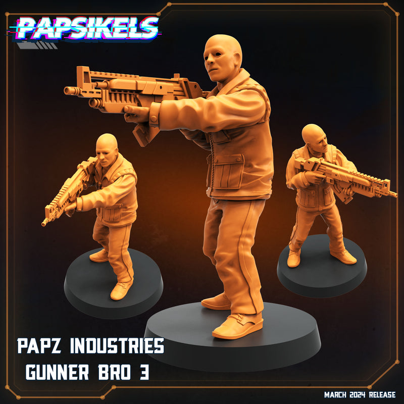 Gunner Bro Miniatures | Aliens Vs Humans XV That Thing | Papsikels