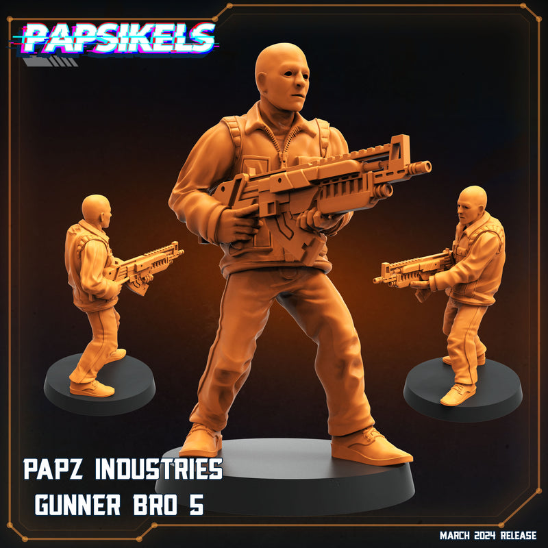 Gunner Bro Miniatures | Aliens Vs Humans XV That Thing | Papsikels