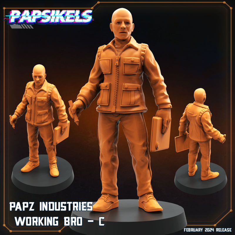 Working Bro Miniatures | Dropship Troopers IV | Sci-Fi Miniature | Papsikels