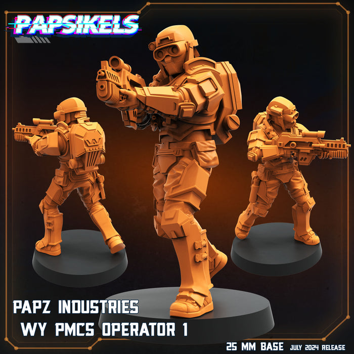 PMCS Operator 1 | Aliens Vs Humans VII Resurgence | Sci-Fi Miniature | Papsikels