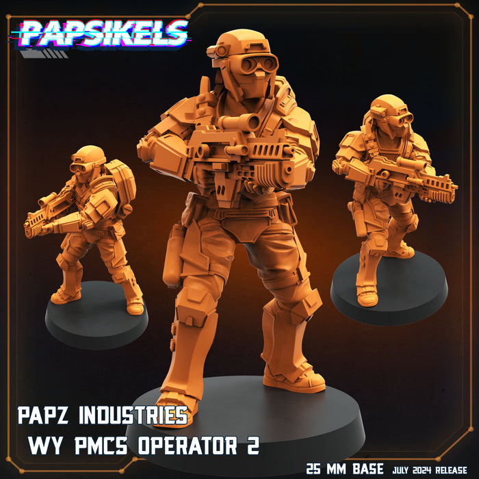 PMCS Operator 2 | Aliens Vs Humans VII Resurgence | Sci-Fi Miniature | Papsikels