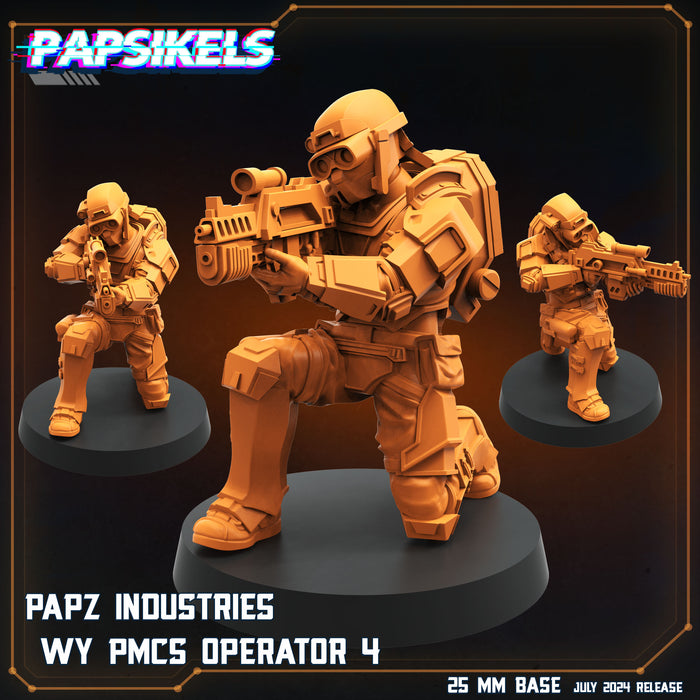 PMCS Operator 4 | Aliens Vs Humans VII Resurgence | Sci-Fi Miniature | Papsikels