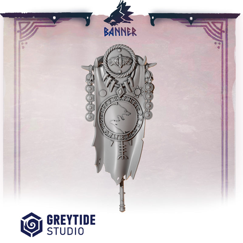 Banner 2 | Primal Hounds | Conversion Bits For 28mm 32mm Sci-fi Space Knights