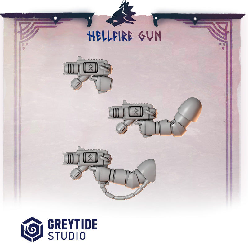 Pistols Primal Hounds Conversion Bits For 28mm 32mm Sci-fi Marines