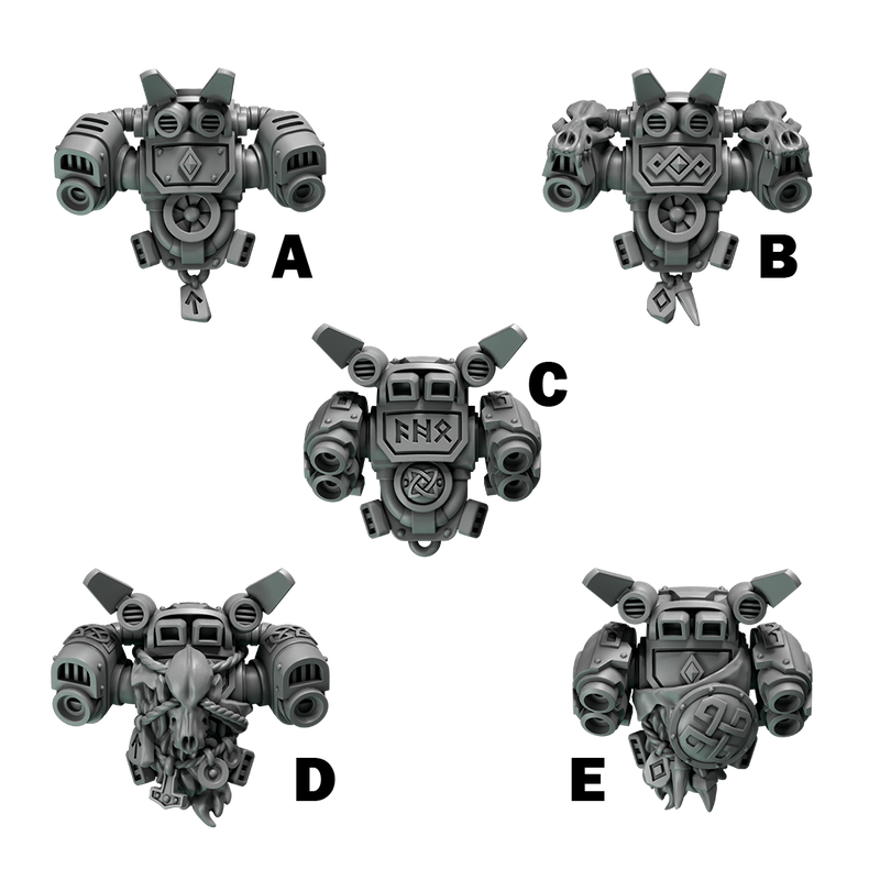 Jump Packs Primal Hounds Conversion Bits For 28mm 32mm Sci-fi Space Knights