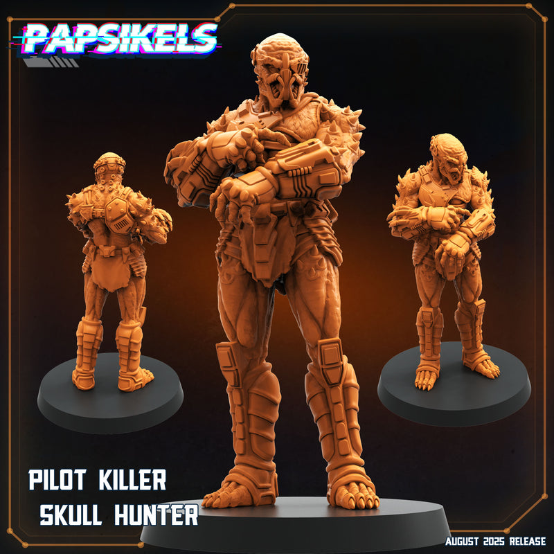 Pilot Skull Hunter Miniatures | Papsikels