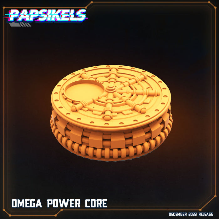 Power Core | Omega Army | Sci-Fi Miniature | Papsikels