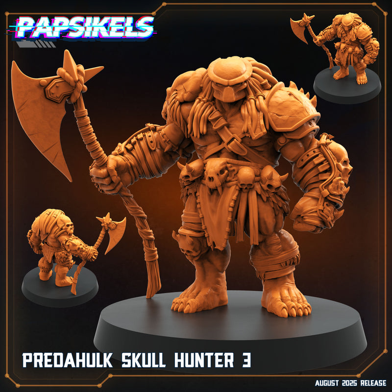 Predahulk Skull Hunter Miniatures | Papsikels