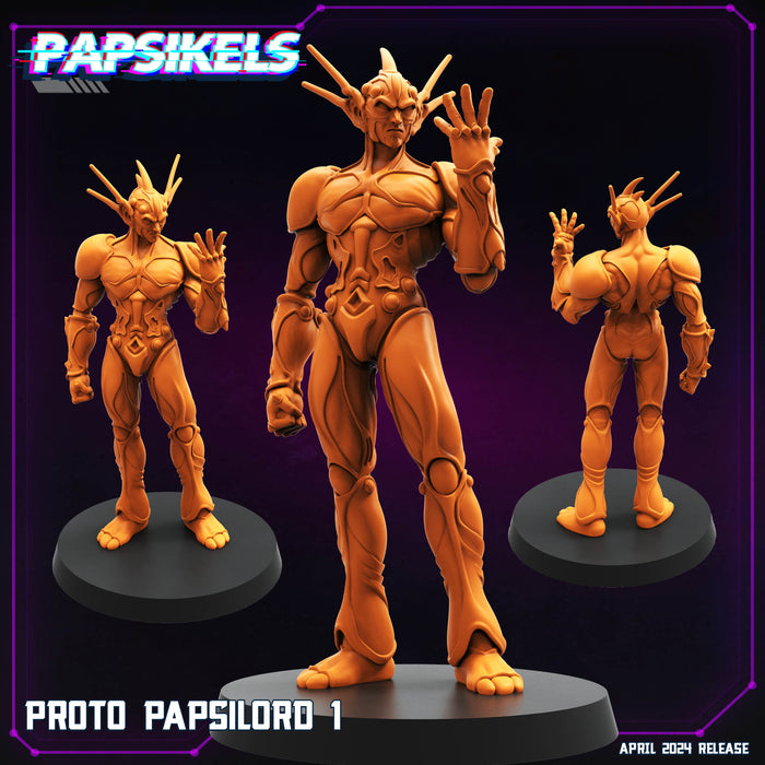 Proto Papsilord 1 | Cyberpunk | Sci-Fi Miniature | Papsikels