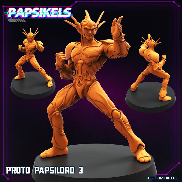 Proto Papsilord 3 | Cyberpunk | Sci-Fi Miniature | Papsikels