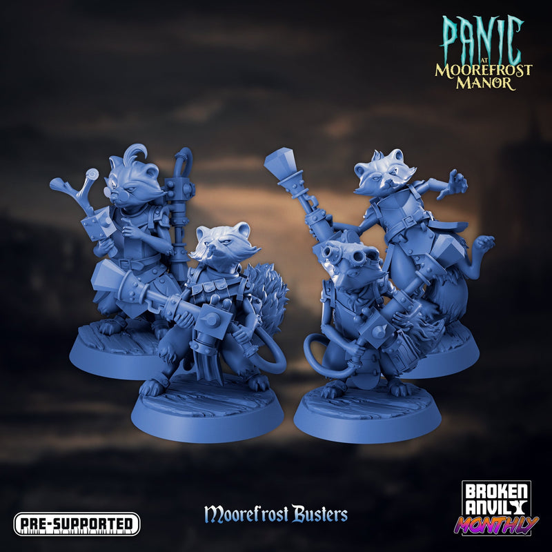 Panic at Moorefrost Manor Miniatures (Full Set) | Tabletop RPG Miniature TabletopXtra