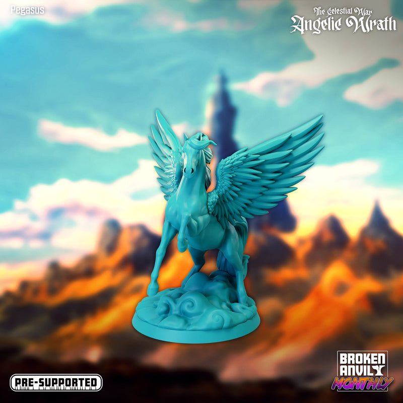 Pegasus | The Celestial War Angelic Wrath | Tabletop RPG Miniature TabletopXtra