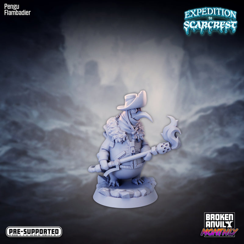 Pengu Flambadier | Expedition to Scarcrest | Tabletop RPG Miniature TabletopXtra
