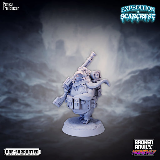 Pengu Trailblazer | Expedition to Scarcrest | Tabletop RPG Miniature TabletopXtra