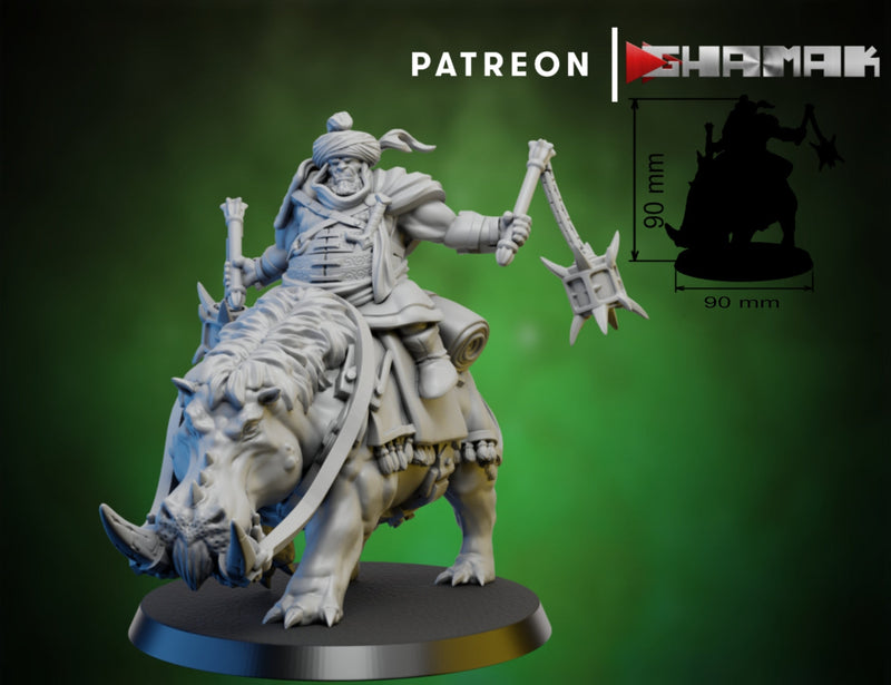 Persian Ogre 2 Miniatures (Full Set) | Ogres | Fantasy Miniature | Ghamak TabletopXtra