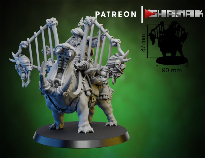 Persian Ogre 2 Miniatures (Full Set) | Ogres | Fantasy Miniature | Ghamak TabletopXtra