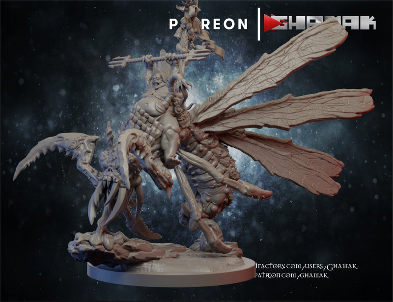Pestilence Fly 1 | Chaos | Fantasy Miniature | Ghamak TabletopXtra