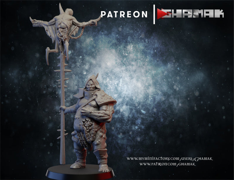Pestilence Standard | Chaos | Fantasy Miniature | Ghamak TabletopXtra
