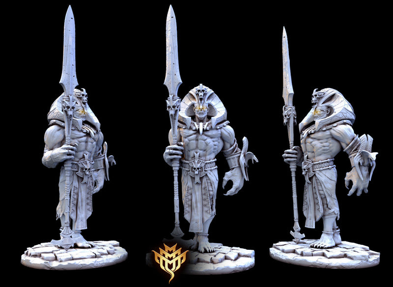 Pharaoh Brute Miniatures | Wrath of Apophis | Fantasy Miniature | Mini Monster Mayhem TabletopXtra