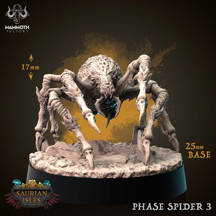 Phase Spider Miniatures | Saurian Isle | Fantasy Tabletop Miniature | Mammoth Factory TabletopXtra