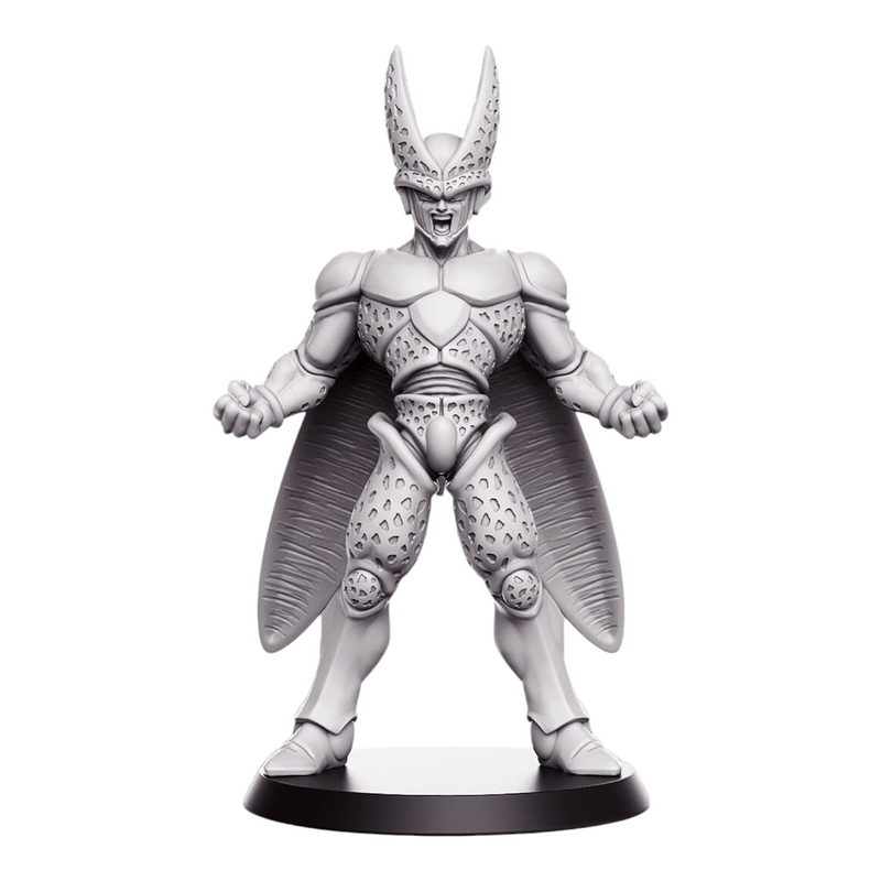 Anime Villian Miniatures | Dragon Fighters | Fantasy Miniature | RN Estudio