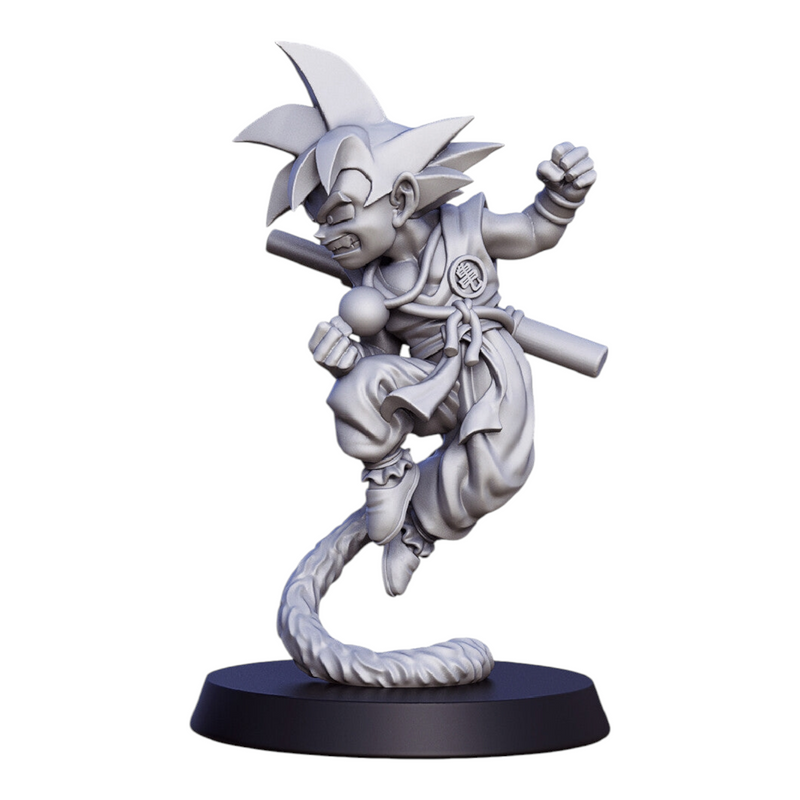 Anime Dragon Hero Miniatures | Fantasy Miniature | RN Estudio