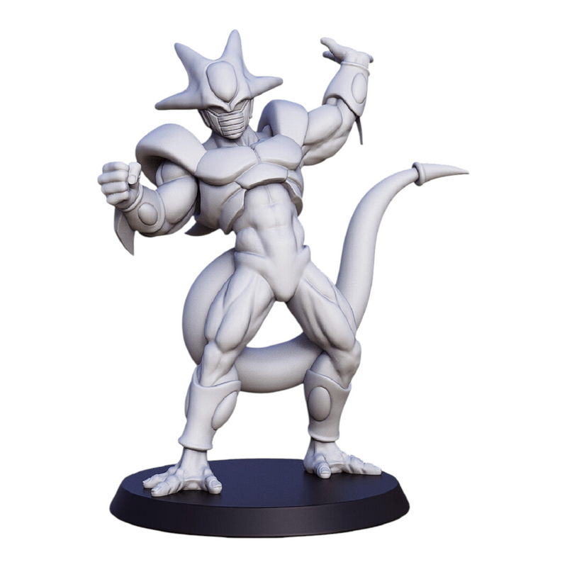 Anime Villian Miniatures | Dragon Fighters | Fantasy Miniature | RN Estudio