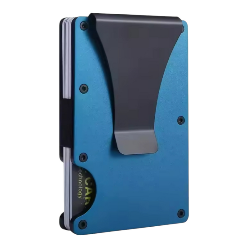 Custom Engraved Premium Metal Wallet RFID Blocking
