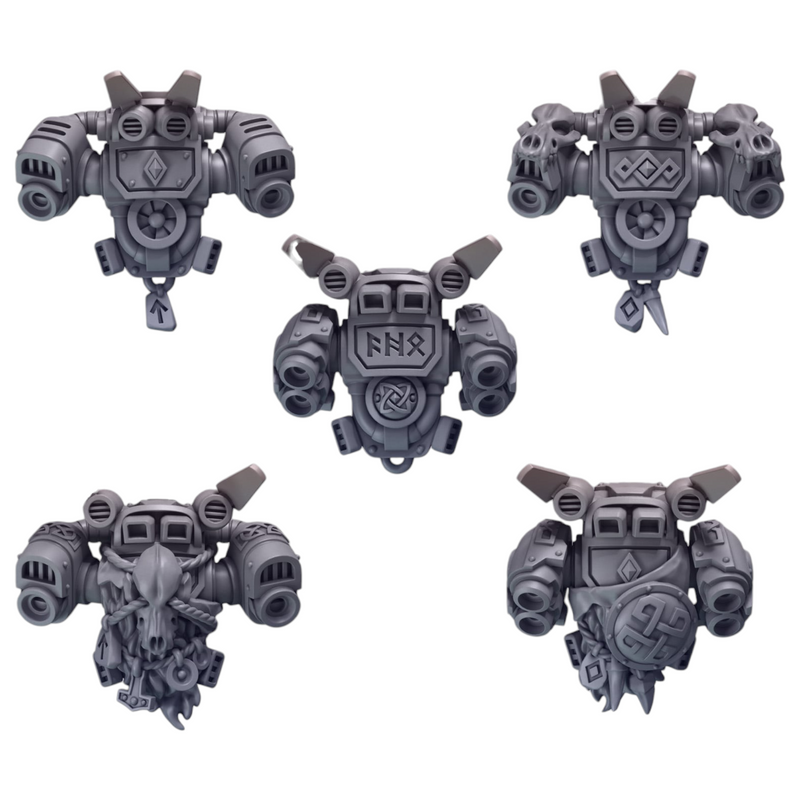 Jump Packs Primal Hounds Conversion Bits For 28mm 32mm Sci-fi Space Knights