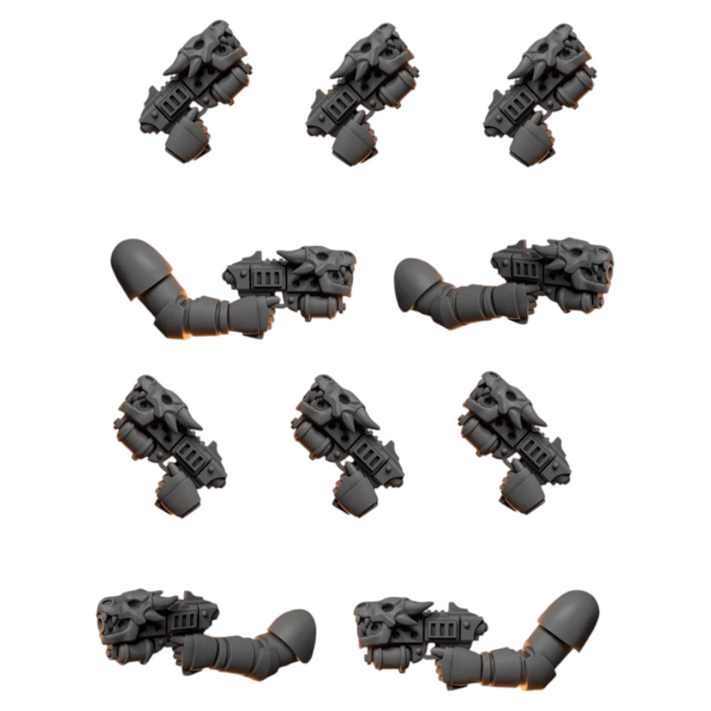 Pistols Anvil Wardens Conversion Bits For 28mm 32mm Sci-fi Space Knights