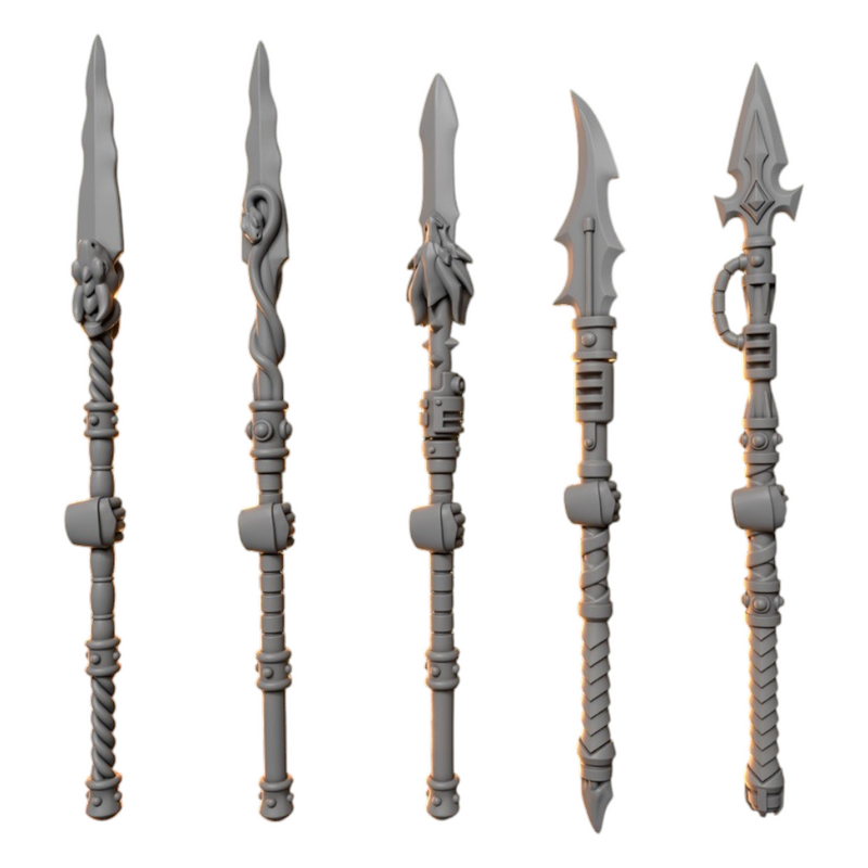Spears Anvil Wardens Conversion Bits For 28mm 32mm Sci-fi Space Knights