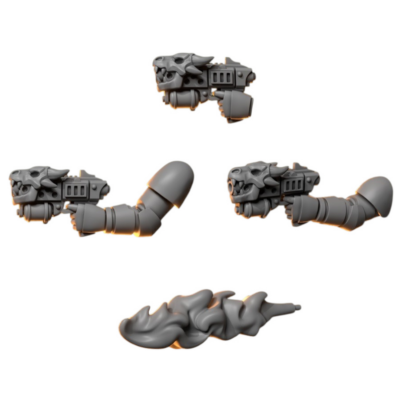 Pistols Anvil Wardens Conversion Bits For 28mm 32mm Sci-fi Space Knights