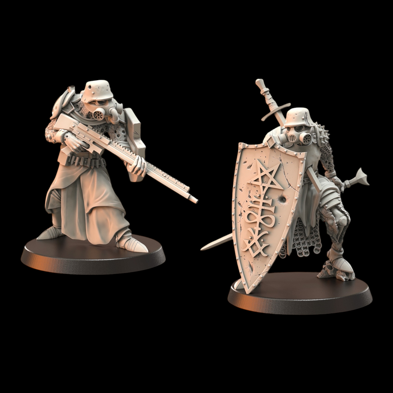 Candles of Heresy | Doomed Battalions | Trench Grimdark | Crab Miniatures