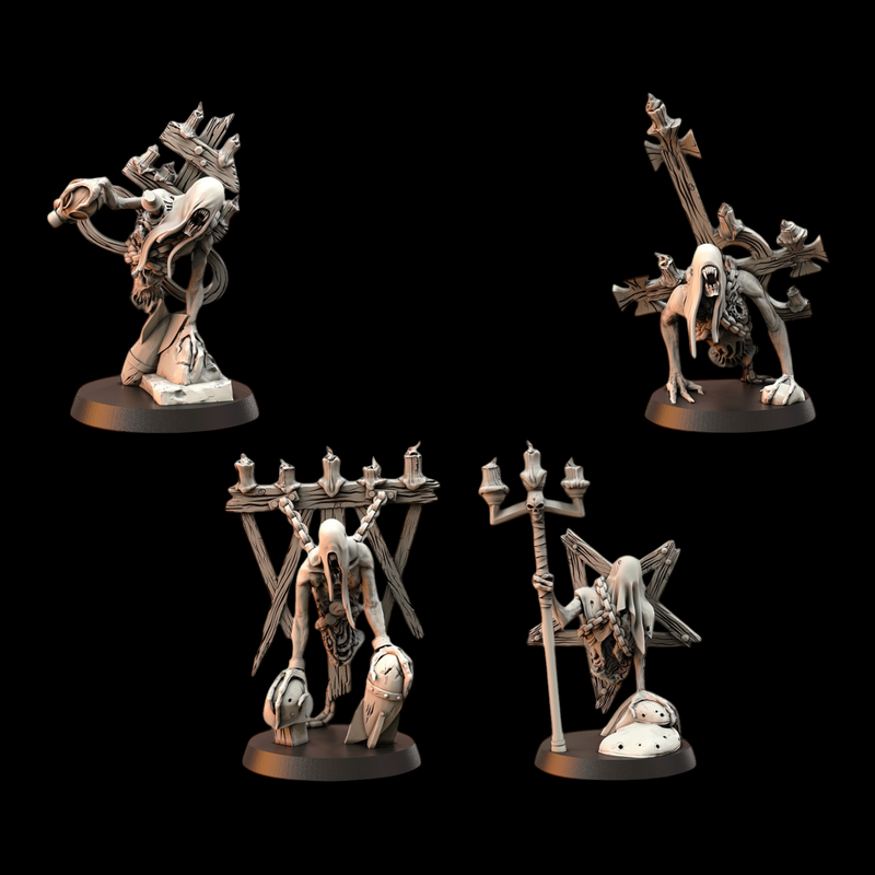 Candles of Heresy | Doomed Battalions | Trench Grimdark | Crab Miniatures