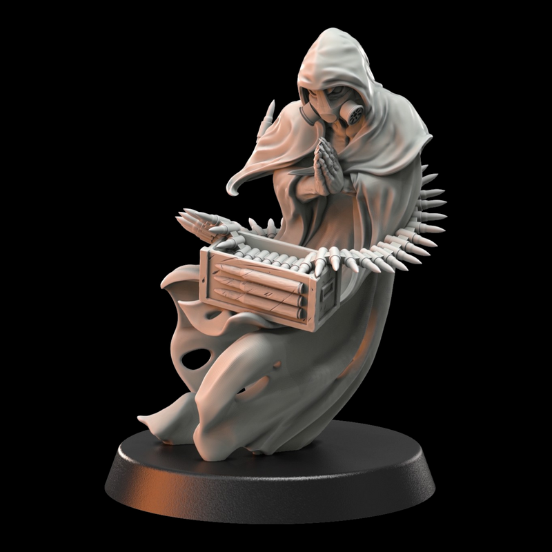 Wraith Pilgrims | Doomed Battalions | Trench Grimdark | Crab Miniatures