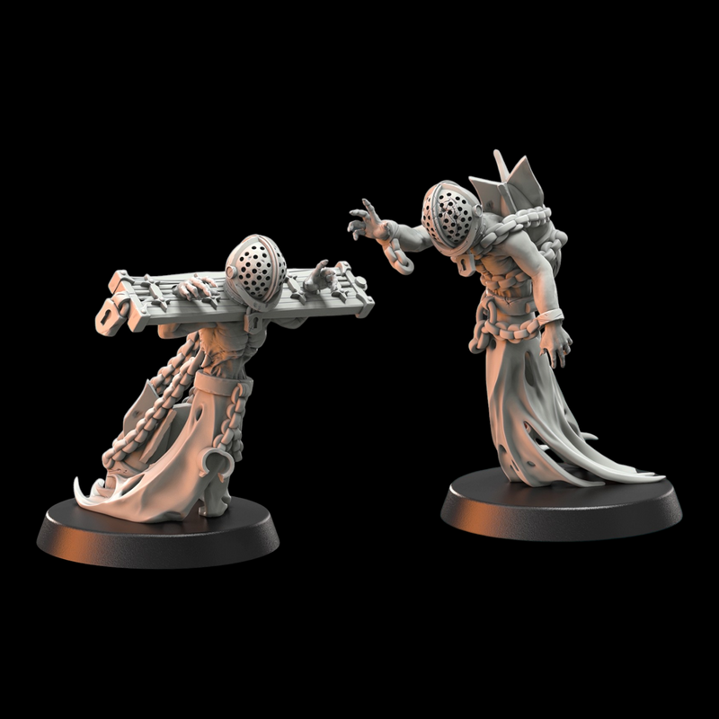 Wraith Pilgrims | Doomed Battalions | Trench Grimdark | Crab Miniatures