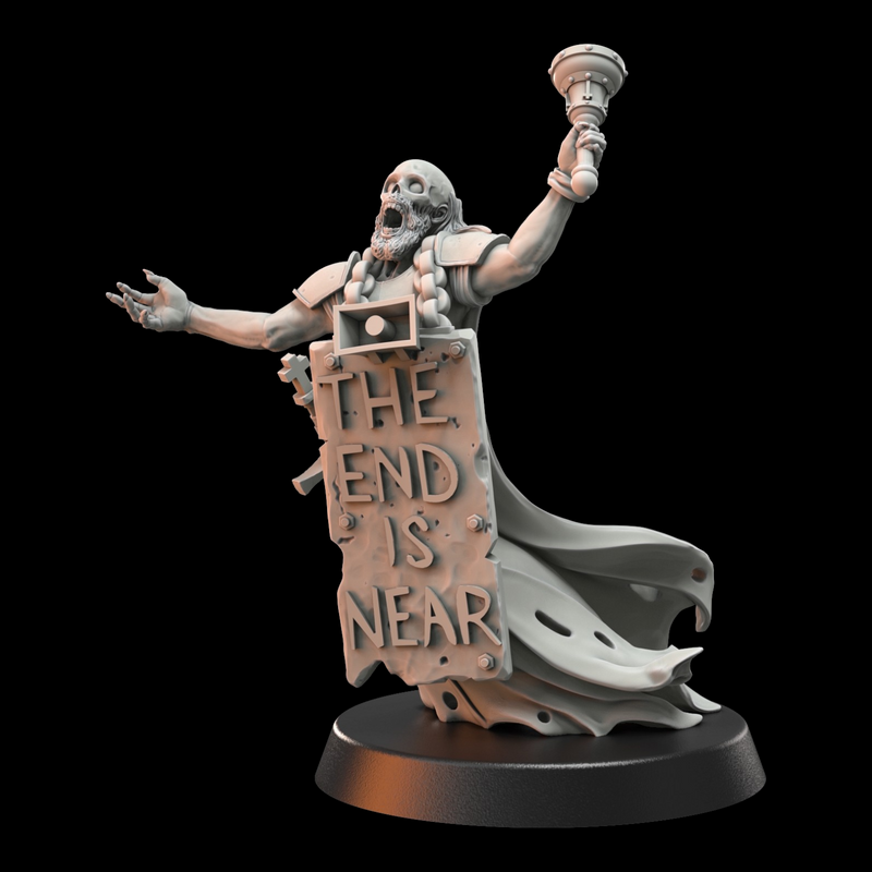 Wraith Pilgrims | Doomed Battalions | Trench Grimdark | Crab Miniatures